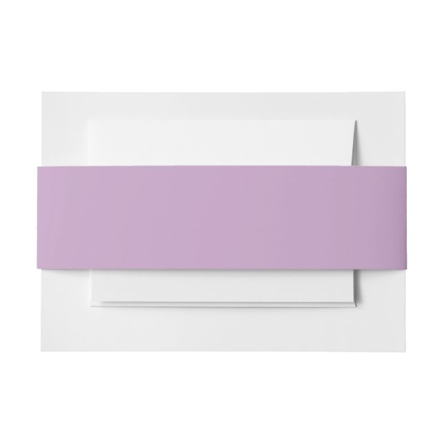 Cintas Para Invitaciones Lilac (Anverso Ejemplo)