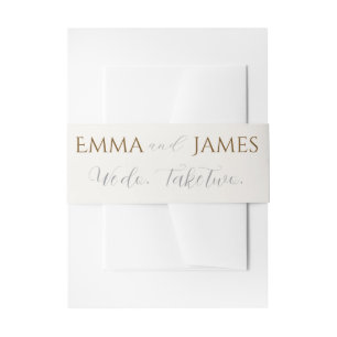 Cintas Para Invitaciones Lo hacemos. Tomar dos. Vientre de Invitación