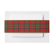 MacDonald De Glencoe Scottish Tartan Belly Band