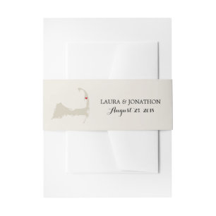 Cintas Para Invitaciones Mapa de Caídos de Cabo de WellFlota con Boda de co