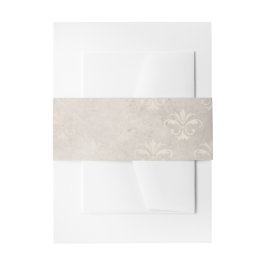 Cintas Para Invitaciones Marfil Belly Banda