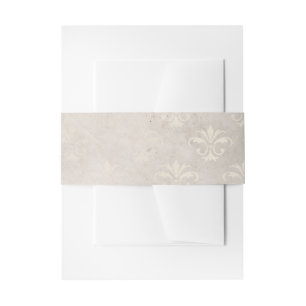 Cintas Para Invitaciones Marfil Belly Banda