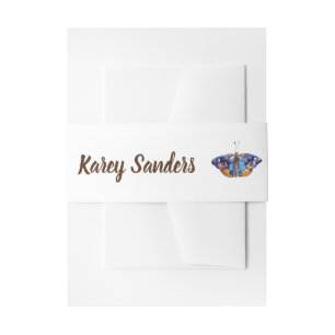 Cintas Para Invitaciones Mariposa