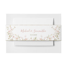 Matrimonio de campo Rosa salvaje