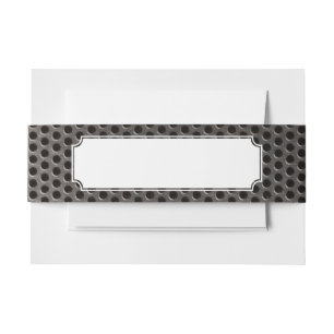 Cintas Para Invitaciones Metal con el fondo de los agujeros de bala