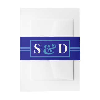 Cintas Para Invitaciones Minimal Modern Editable Wedding