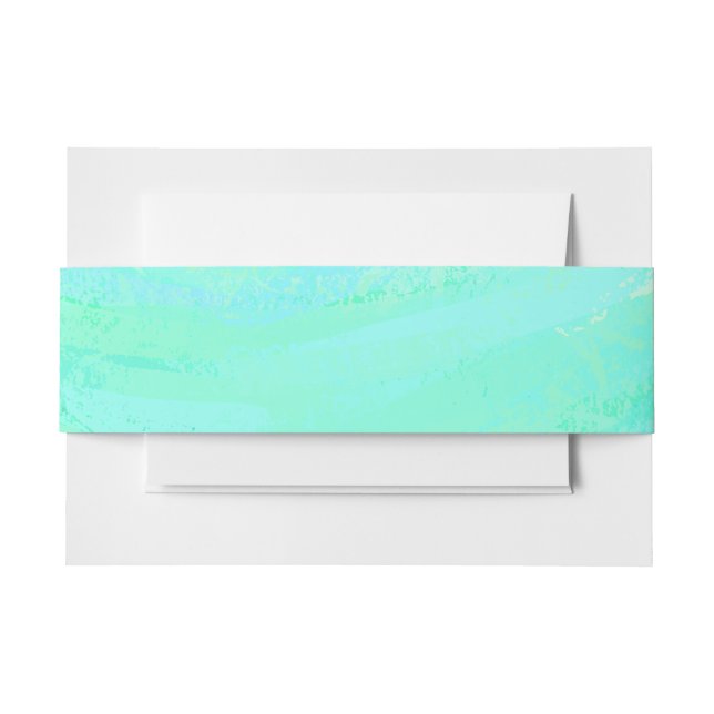 Cintas Para Invitaciones Mint Ice (Anverso Ejemplo)