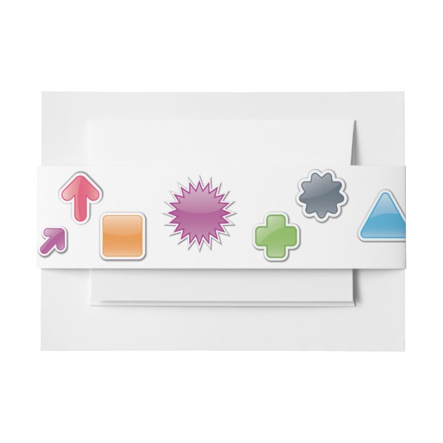 Cintas Para Invitaciones MIS PADRES SON UNA BANDA DE Belly DE SOBRE DE Invi (Anverso Ejemplo)