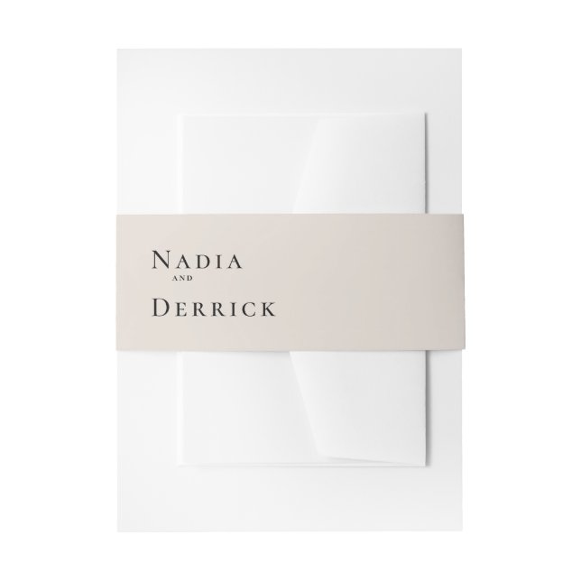 CINTAS PARA INVITACIONES MODA BODA CÍRCULO (Anverso Ejemplo)