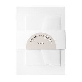 CINTAS PARA INVITACIONES MODA BODA CÍRCULO