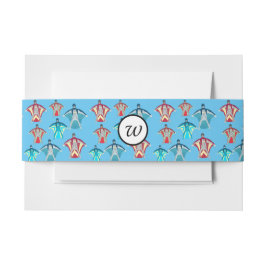 Cintas Para Invitaciones Moda de aleta Skydiving Tema