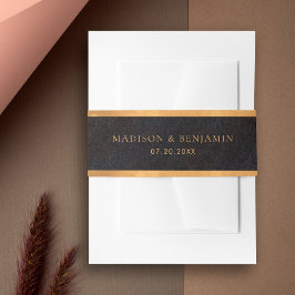 Cintas Para Invitaciones Moda moderna de matrimonio elegante de diamantes n