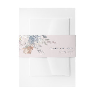 Cintas Para Invitaciones Moda Rubor Watercolor Floral Boda Web