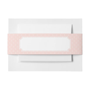 Cintas Para Invitaciones Modele con los lunares blancos 2