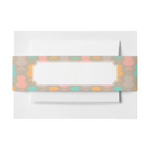 Cintas Para Invitaciones Modelo 2 del bigote