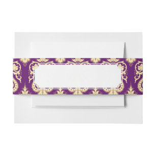 Cintas Para Invitaciones Modelo 4 del damasco