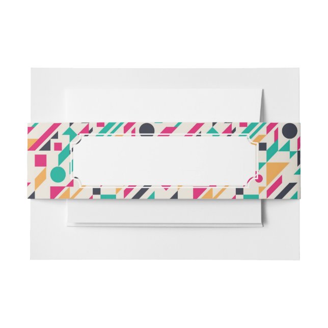 Cintas Para Invitaciones Modelo abstracto 3 (Anverso Ejemplo)