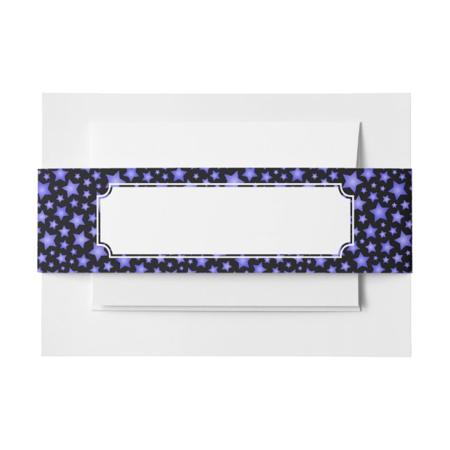 Cintas Para Invitaciones Modelo de estrella (Anverso Ejemplo)