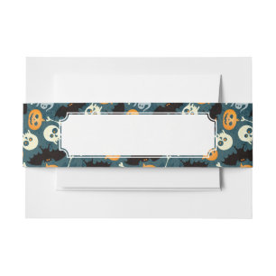 Cintas Para Invitaciones Modelo de Halloween