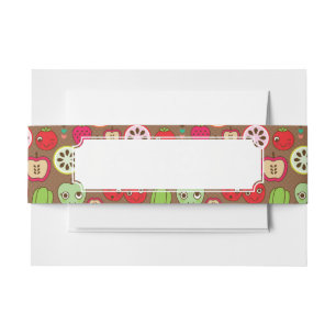 Cintas Para Invitaciones Modelo de la cocina de la fruta