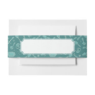 Cintas Para Invitaciones Modelo de los utensilios de la cocina