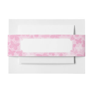 Cintas Para Invitaciones Modelo de mariposa