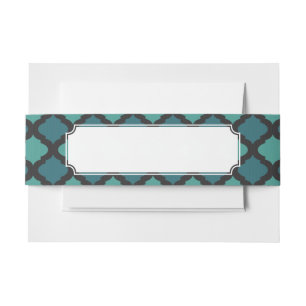 Cintas Para Invitaciones Modelo de mosaico en estilo árabe