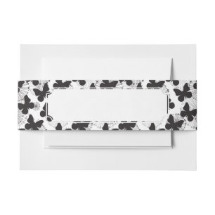Cintas Para Invitaciones modelo de una mariposa