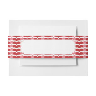 Cintas Para Invitaciones Modelo del corazón