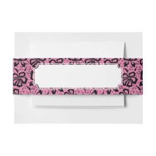 Cintas Para Invitaciones modelo del cordón con las mariposas