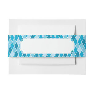 Cintas Para Invitaciones Modelo del invierno del Harlequin