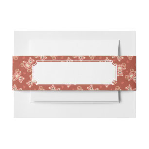 Cintas Para Invitaciones modelo del remiendo del oso