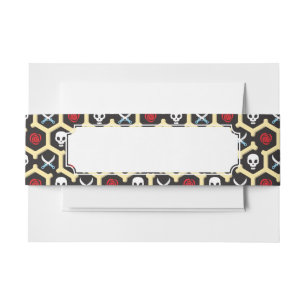 Cintas Para Invitaciones Modelo del tema del bandido