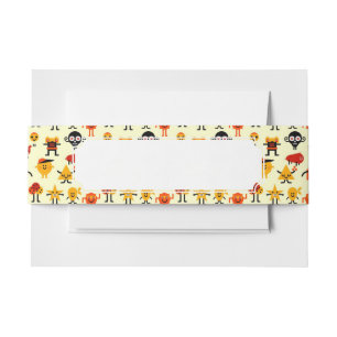 Cintas Para Invitaciones Modelo divertido de los monstruos