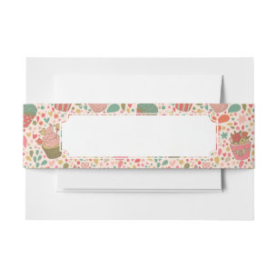Cintas Para Invitaciones Modelo dulce
