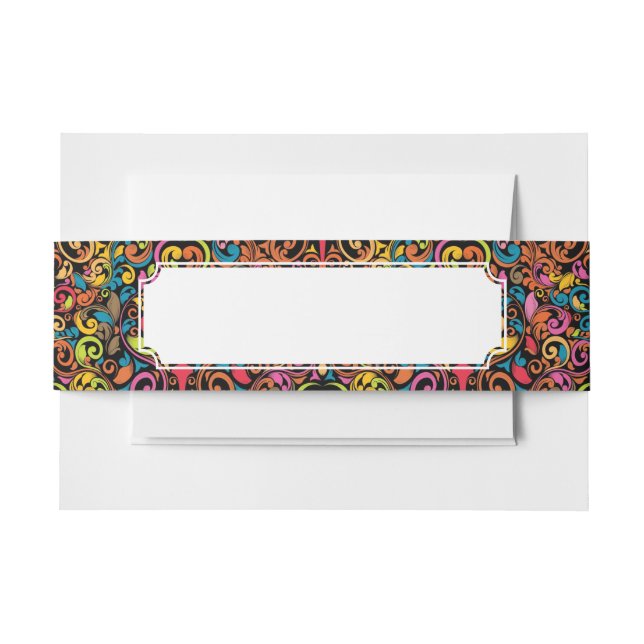Cintas Para Invitaciones Modelo enrrollado (Anverso Ejemplo)