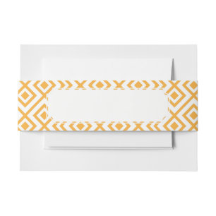 Cintas Para Invitaciones Modelo geométrico formado rombo