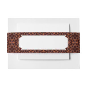 Cintas Para Invitaciones Modelo geométrico moderno étnico 2