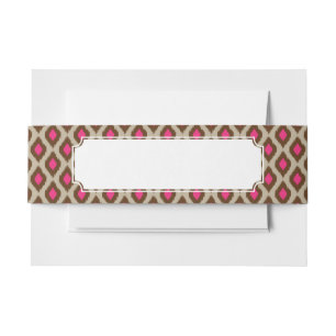 Cintas Para Invitaciones Modelo moderno del ikat