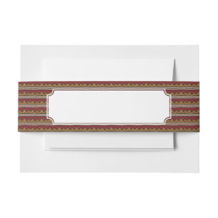 Cintas Para Invitaciones Modelo tribal