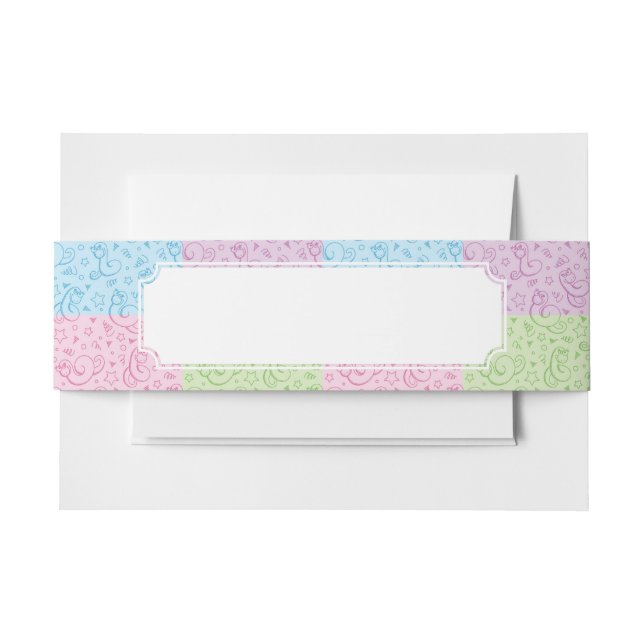 Cintas Para Invitaciones modelos con las serpientes (Anverso Ejemplo)