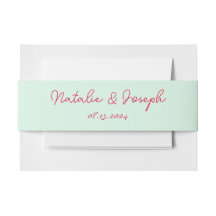 Moderna mano Escrita Retro Whimsical Fun Boda