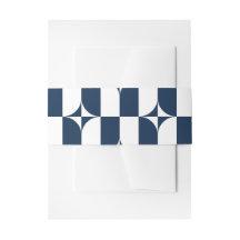 Modernidad azul y blanco de mediados de siglo