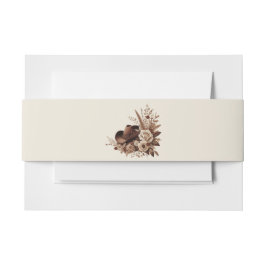 Cintas Para Invitaciones Moderno País Elegante Occidental- Floral