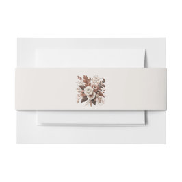 Cintas Para Invitaciones Moderno País Elegante Occidental- Floral