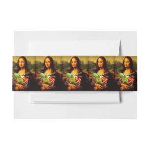 Cintas Para Invitaciones Mona Lisa ama a las verduras