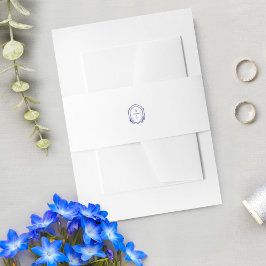 Cintas Para Invitaciones Monograma Personalizado de marco decorativo Boda f