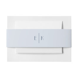 Cintas Para Invitaciones Monograma simple