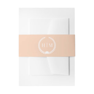 Cintas Para Invitaciones Monograma simple de bolas para pasto ligero Minima