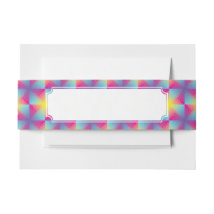 Cintas Para Invitaciones Mosaico cuadrado abstracto del vector